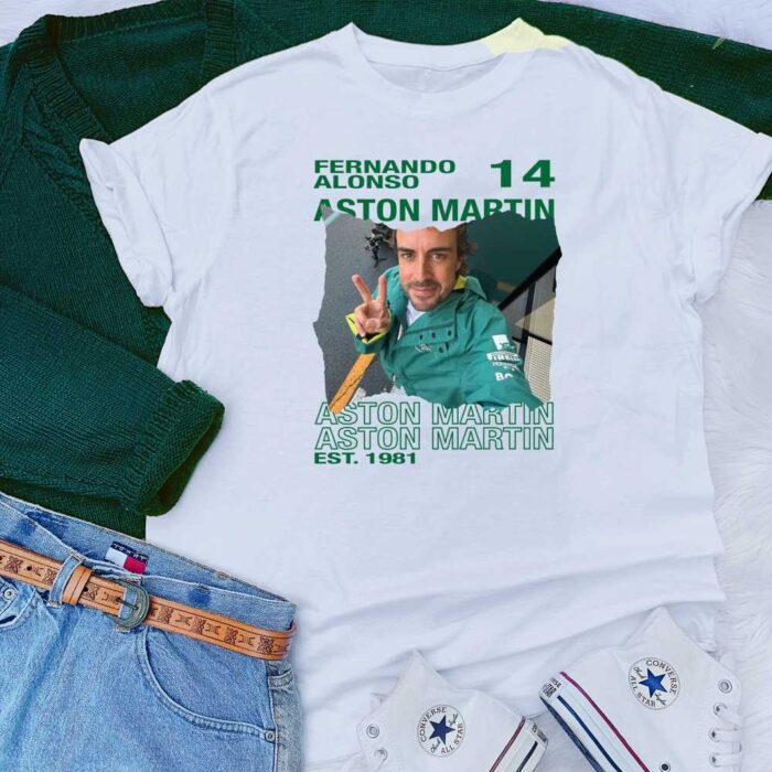 Fernando Alonso Aston Martin T-Shirt