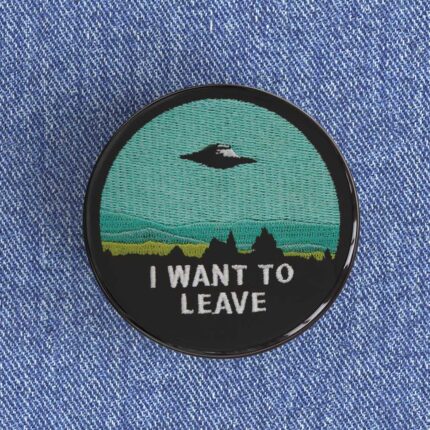 I Want To Believe Badge/Magnet