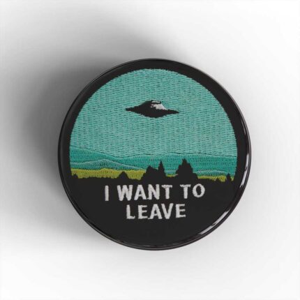 I Want To Believe Badge/Magnet