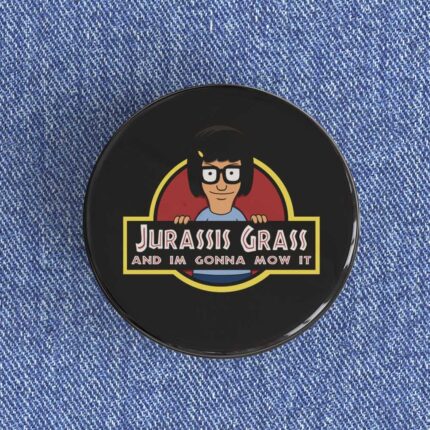Jurassis Grass Badge/Magnet