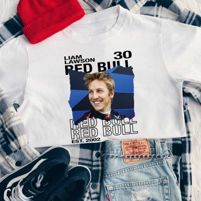 Liam Lawson Redbull T-Shirt - Image 3