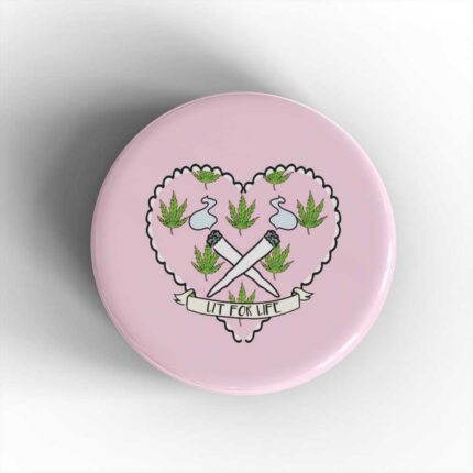 Lit for Life Badge/Magnet
