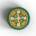 Ninja Turtles Pizza Badge/Magnet