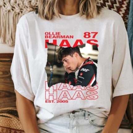 Ollie Bearman Haas T-Shirt