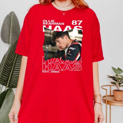 Ollie Bearman Haas T-Shirt