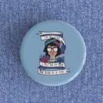 One Boob Badge/Magnet