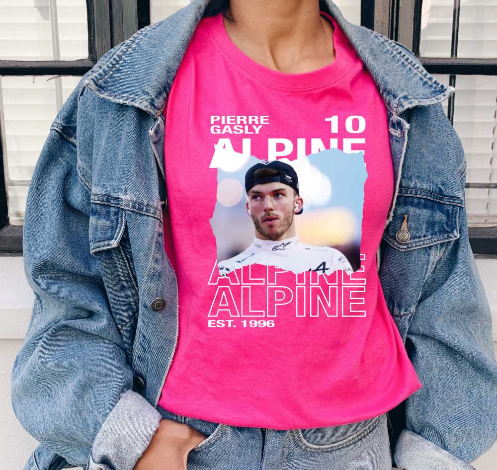 Pierre Gasly Alpine T-Shirt Pierre Gasly Alpine T-Shirt
