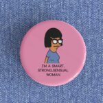 Sensual Woman Badge/Magnet