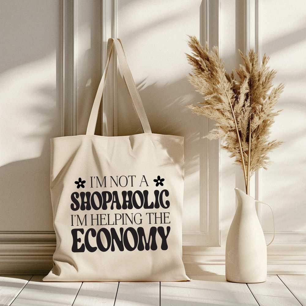 Shopaholic Tote Bag Shopaholic Tote Bag