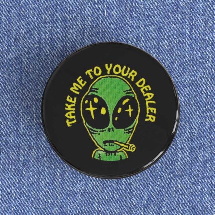 Take Me To Your Leader Badge_Magnet