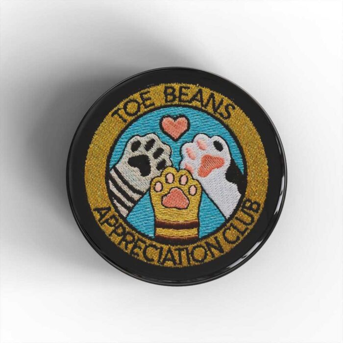 Toe Beans Badge_Magnet 2