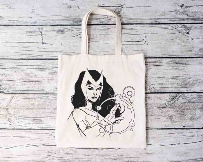 Scarlet Witch Collection Tote Bag - Image 3