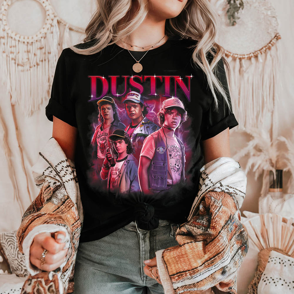 dustin Dustin T-Shirt - Image 1