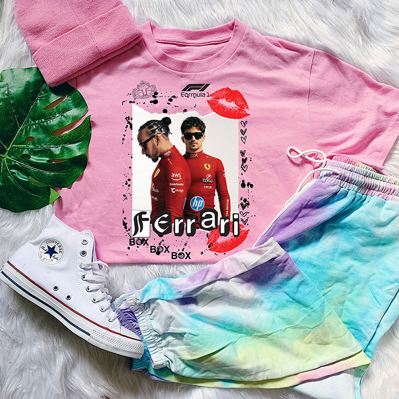 ferrari burnbook 3 Ferrari Burn Book T-Shirt - Image 1