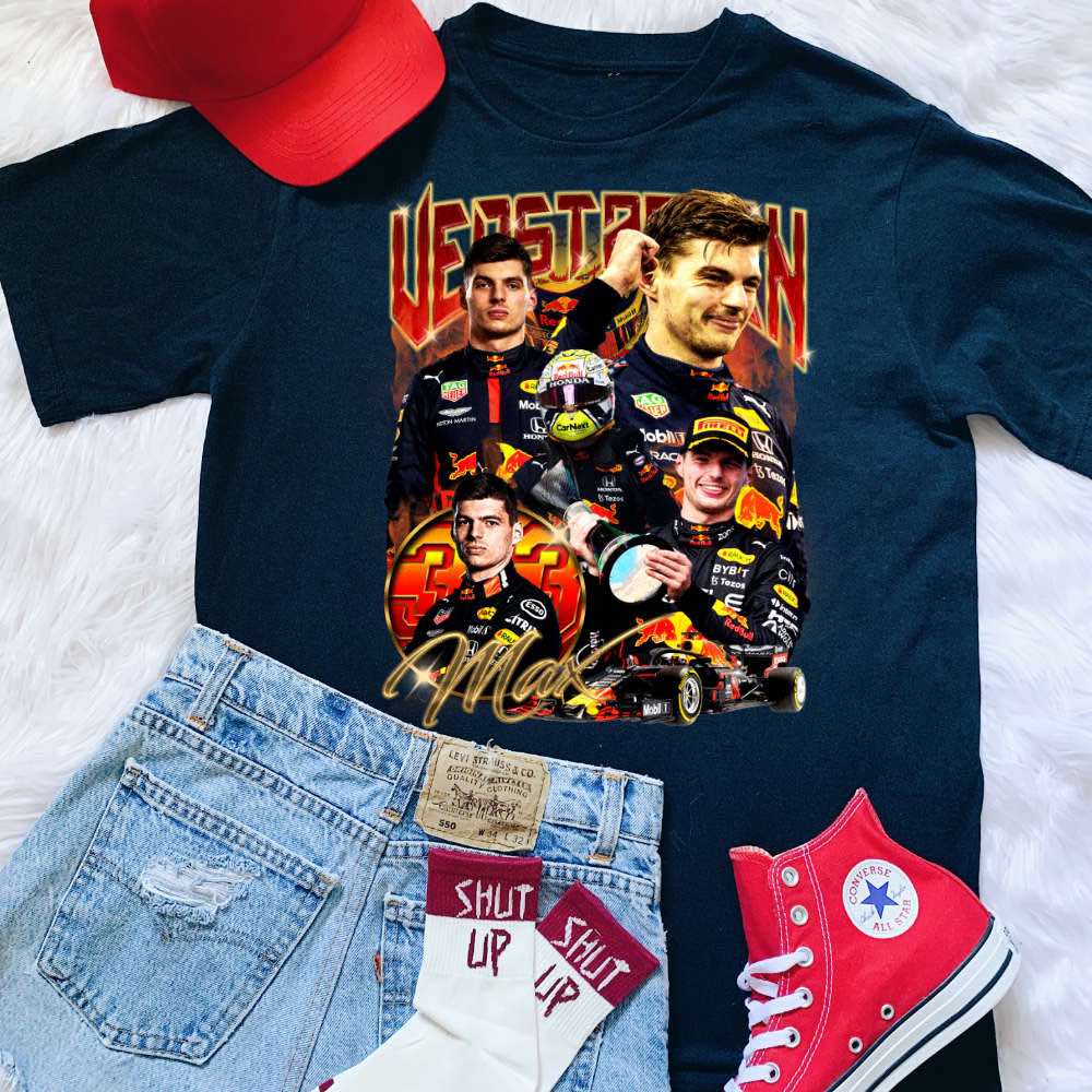 max verstappen Max Verstappen Bootleg T-Shirt - Image 1
