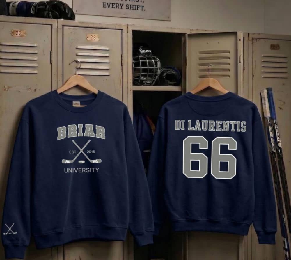 sweatshirt front & back Briar University (Hockey Sticks) Tops - Image 1