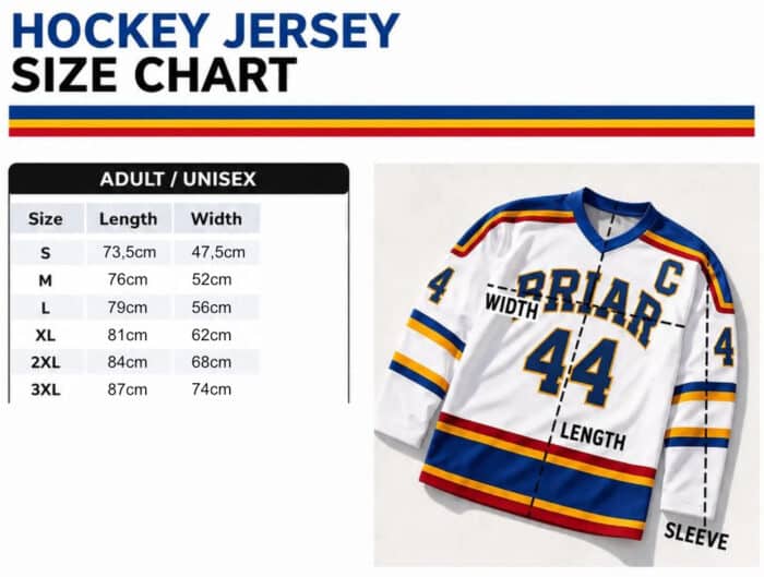 Long Sleeve Briar Hockey Jersey - Graham - PRE-ORDER - Image 3